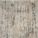 3' X 5' Beige And Grey Abstract Power Loom Non Skid Area Rug - Homeroots - Flyclothing LLC