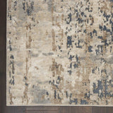 4' X 6' Beige And Grey Abstract Power Loom Non Skid Area Rug - Homeroots - Flyclothing LLC