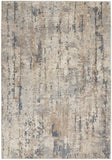 5' X 7' Beige And Grey Abstract Power Loom Non Skid Area Rug - Homeroots - Flyclothing LLC