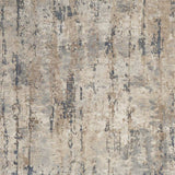 5' X 7' Beige And Grey Abstract Power Loom Non Skid Area Rug - Homeroots - Flyclothing LLC