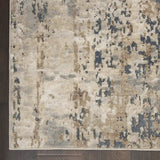 5' X 7' Beige And Grey Abstract Power Loom Non Skid Area Rug - Homeroots - Flyclothing LLC