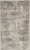 2' X 4' Beige And Grey Abstract Power Loom Non Skid Area Rug - Homeroots - Flyclothing LLC