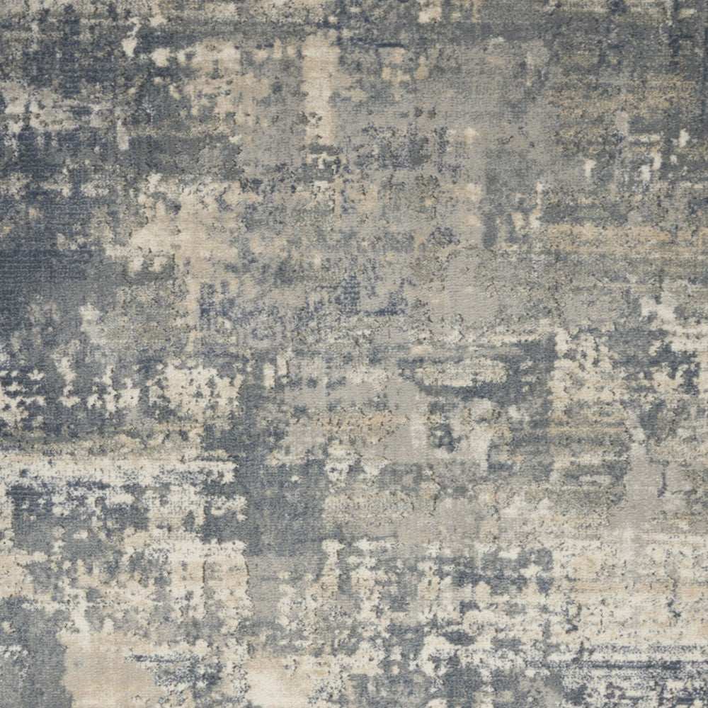 4' X 6' Grey And Beige Abstract Power Loom Non Skid Area Rug - Homeroots - Flyclothing LLC