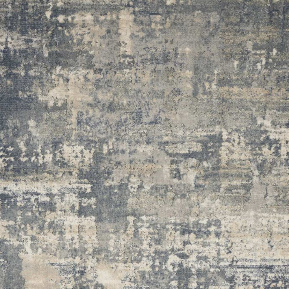 4' X 6' Grey And Beige Abstract Power Loom Non Skid Area Rug - Homeroots - Flyclothing LLC