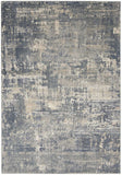 5' X 7' Grey And Beige Abstract Power Loom Non Skid Area Rug - Homeroots - Flyclothing LLC
