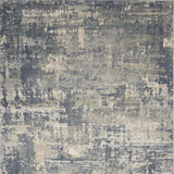 5' X 7' Grey And Beige Abstract Power Loom Non Skid Area Rug - Homeroots - Flyclothing LLC
