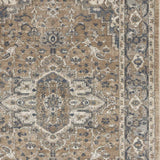4' X 6' Beige And Grey Oriental Power Loom Non Skid Area Rug - Homeroots - Flyclothing LLC