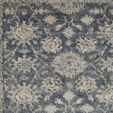 2' X 4' Blue And Beige Oriental Non Skid Area Rug - Homeroots - Flyclothing LLC