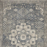 4' X 6' Grey And Ivory Oriental Power Loom Non Skid Area Rug - Homeroots - Flyclothing LLC
