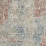 5' X 7' Ivory Abstract Power Loom Distressed Non Skid Area Rug - Homeroots - Flyclothing LLC