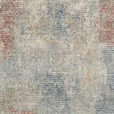 5' X 7' Ivory Abstract Power Loom Distressed Non Skid Area Rug - Homeroots - Flyclothing LLC