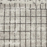 2' X 4' Ivory And Grey Abstract Power Loom Distressed Non Skid Area Rug - Homeroots - Flyclothing LLC