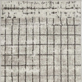 2' X 4' Ivory And Grey Abstract Power Loom Distressed Non Skid Area Rug - Homeroots - Flyclothing LLC