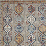 4' X 6' Grey Southwestern Power Loom Non Skid Area Rug - Homeroots - Flyclothing LLC