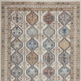 4' X 6' Ivory Southwestern Power Loom Non Skid Area Rug - Homeroots - Flyclothing LLC