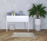 2' X 4' Grey Ivory And Blue Southwestern Power Loom Non Skid Area Rug - Homeroots - Flyclothing LLC