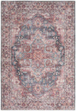 5' X 7' Multicolor Oriental Power Loom Distressed Washable Area Rug - Homeroots - Flyclothing LLC
