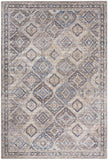 4' X 6' Ivory Latte Oriental Power Loom Distressed Washable Area Rug - Homeroots - Flyclothing LLC