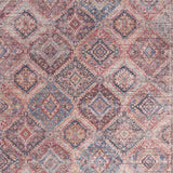 5' X 7' Multicolor Oriental Power Loom Distressed Washable Area Rug - Homeroots - Flyclothing LLC