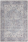 4' X 6' Grey Oriental Power Loom Distressed Washable Area Rug - Homeroots - Flyclothing LLC