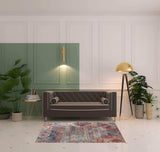 4' X 6' Multicolor Southwestern Power Loom Distressed Washable Area Rug - Homeroots - Flyclothing LLC