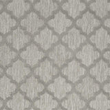 4' X 6' Silver Grey Ikat Indoor Outdoor Area Rug - Homeroots - Flyclothing LLC