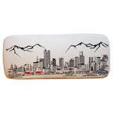 38" Cream Wool And Brown Ottoman - Homeroots - Flyclothing LLC