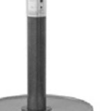 48000 BTU Silver Steel Propane Cylindrical Pole Standing Patio Heater - Homeroots - Flyclothing LLC