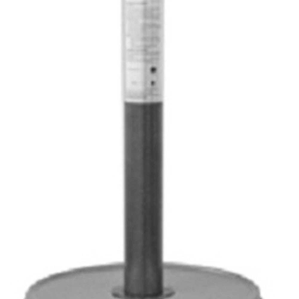 48000 BTU Silver Steel Propane Cylindrical Pole Standing Patio Heater - Homeroots - Flyclothing LLC