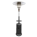 48000 BTU Silver Steel Propane Cylindrical Pole Standing Patio Heater - Homeroots - Flyclothing LLC