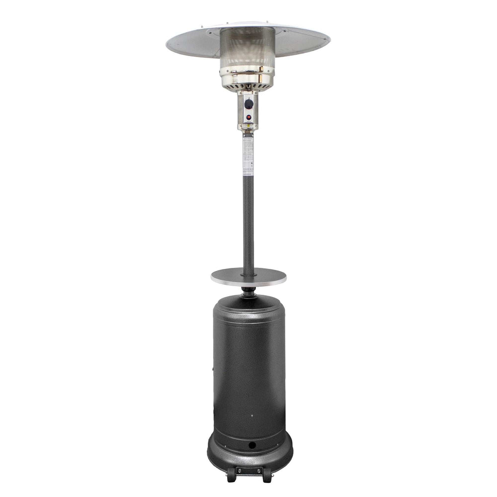 48000 BTU Silver Steel Propane Cylindrical Pole Standing Patio Heater - Homeroots - Flyclothing LLC