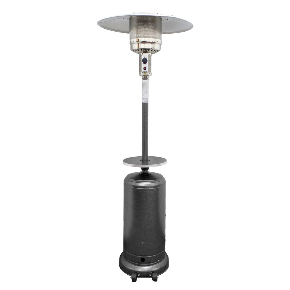 48000 BTU Silver Steel Propane Cylindrical Pole Standing Patio Heater - Homeroots - Flyclothing LLC