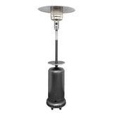 48000 BTU Silver Steel Propane Cylindrical Pole Standing Patio Heater - Homeroots - Flyclothing LLC