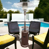 48000 BTU Bronze Steel Propane Cylindrical Pole Standing Patio Heater - Homeroots - Flyclothing LLC