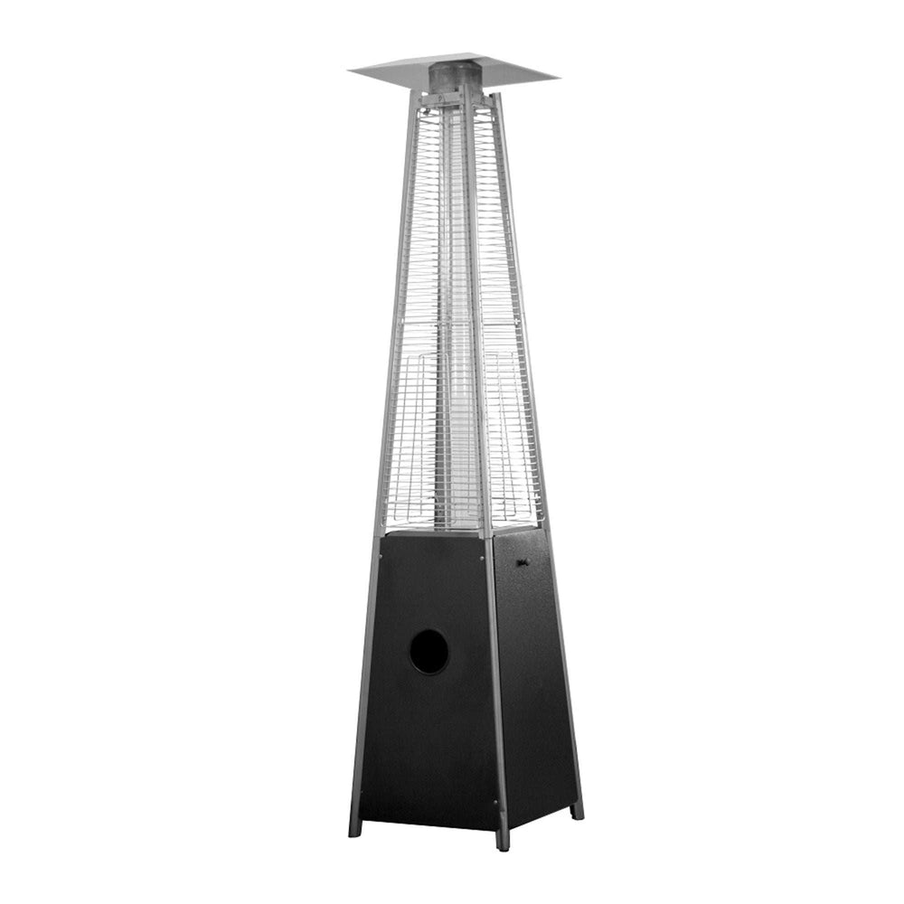 41000 BTU Black Steel Propane Triangular Pyramid Standing Patio Heater - Homeroots - Flyclothing LLC