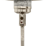 48000 BTU Silver Steel Propane Cylindrical Pole Standing Patio Heater - Homeroots - Flyclothing LLC