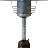 11000 BTU Bronze Steel Propane Cylindrical Pole Tabletop Patio Heater - Homeroots - Flyclothing LLC