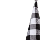 27" Black And White Felt And Faux Fur Gnome Adjustable Height Tree Topper - Homeroots - Flyclothing LLC