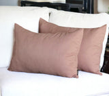 Set of Two 12" X 20" Light Pink Throw Pillow Covers - Homeroots - Flyclothing LLC