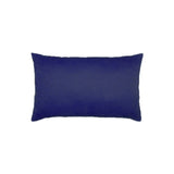 Set of Two 12" X 20" Sapphire Blue Lumbar Throw Pillow Covers - Homeroots - Flyclothing LLC