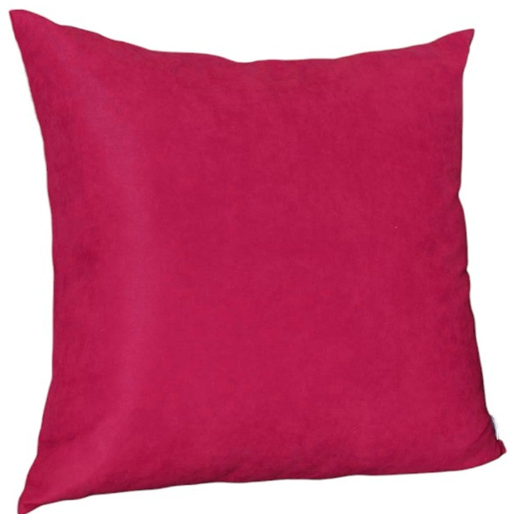 Set Of Two 22" X 22" Pink Polyester Zippered Pillow Cover - Homeroots - Flyclothing LLC