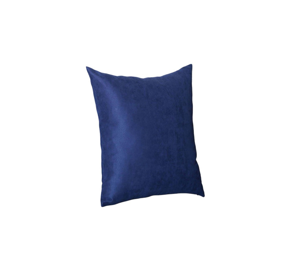 Set Of Four 17" X 17" Navy Blue Polyester Zippered Pillow Cover - Homeroots - Flyclothing LLC