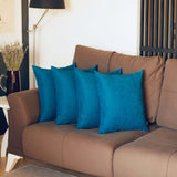 Set Of Four 18" X 18" Tahitian Tide Polyester Zippered Pillow Cover