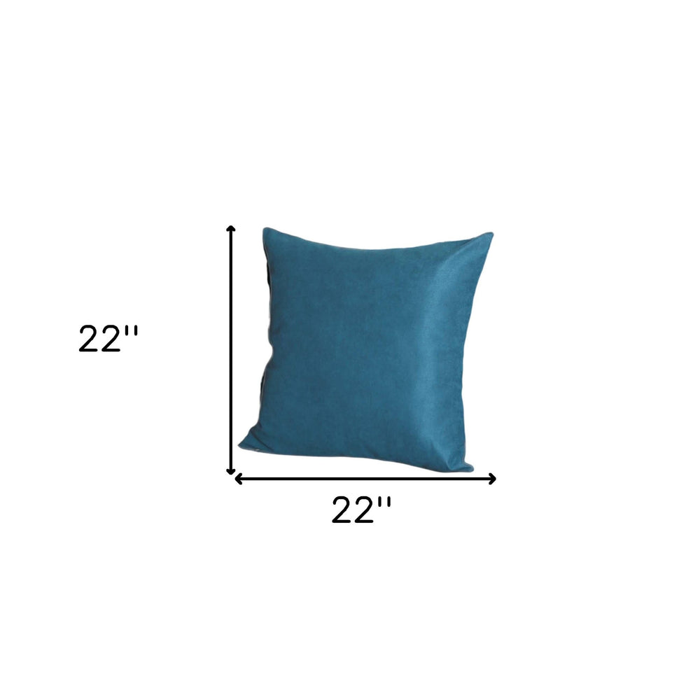 Set Of Four 22" X 22" Tahitian Tide Polyester Zippered Pillow Cover