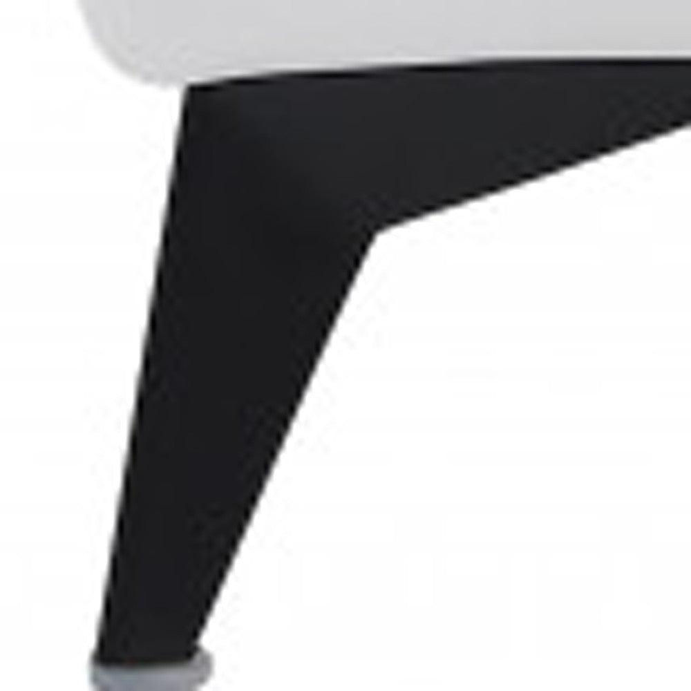 41" White Italian Leather Power Recliner Chair - Homeroots - Flyclothing LLC