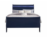 Solid Wood Standard Upholstered Bed - Homeroots - Flyclothing LLC