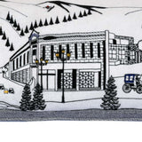 46" White Aspen Daylight Skyline Lumbar Decorative Pillow - Homeroots - Flyclothing LLC