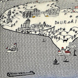 46" White Michigan Daylight Skyline Lumbar Decorative Pillow - Homeroots - Flyclothing LLC