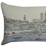 46" White Nashville Daylight Skyline Lumbar Decorative Pillow - Homeroots - Flyclothing LLC