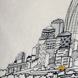 46" White NYC Daylight Skyline Lumbar Decorative Pillow - Homeroots - Flyclothing LLC